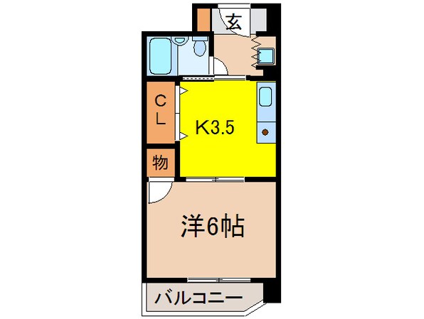 フロ－レンス小野原の物件間取画像